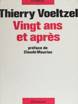 cover image of Vingt ans et après